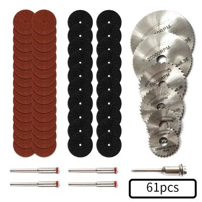 China Adjustable Speed Accessories 22mm-50mm Abrasive Cutting Discs Cut Out Wheels Disc For Rotary Tools Metal Wood Electric Cutting Tool for sale