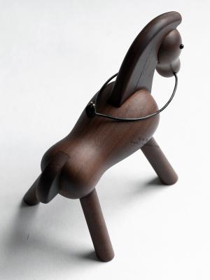 China La haya exclusiva del roble Handcrafted el caballo de madera Toy For Baby de los animales de madera en venta