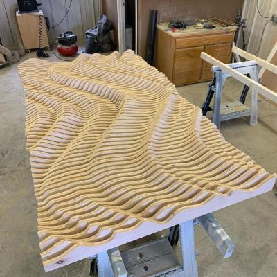 China El SGS certificó la mesa de centro grande del roble de los muebles de madera creativos en venta