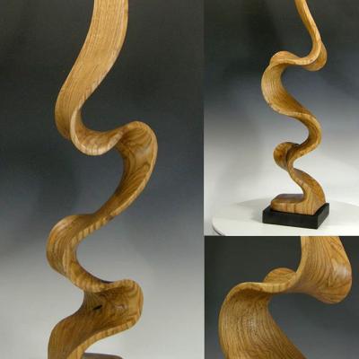 China Madera abstracta Art Sculpture No Damage de la súplica estética en venta