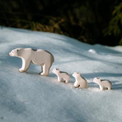 China Cerveza de madera hecha a mano profesionalmente impresa Toy Collectible Figurines de los animales en venta