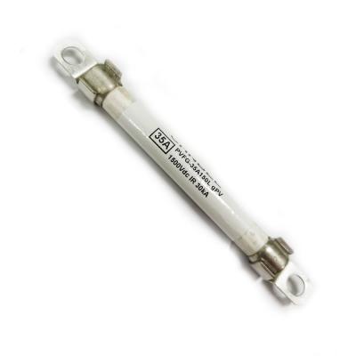 China Protect And Isolate Solar PV Fuse Bolt Type Low Arc Voltage PV1500 1500VDC 2-35A for sale