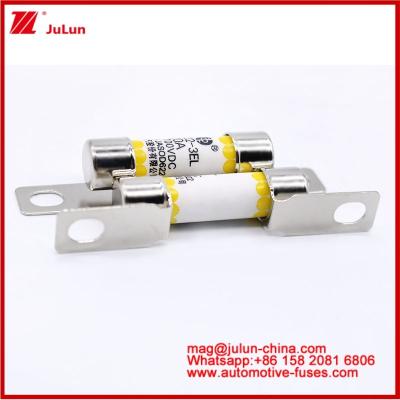China EV322 3EL 20A Tubular Ceramic Fuse DC700V For EV HEV Stud Mount for sale
