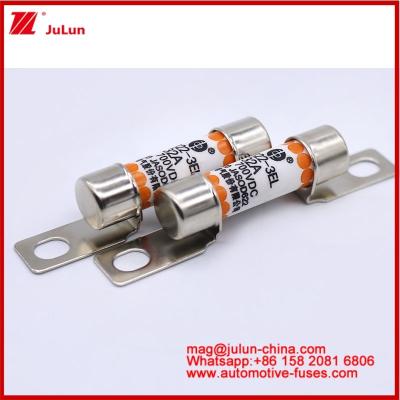 China EV322 3EL 32A DC700V Tubular Ceramic Fuse Compact Size High Rated Current Short Circuit Protection
High Breaking Capacity At 100Vdc/125Vdc Bolted Structure for sale