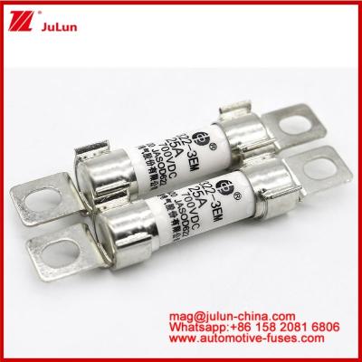 China EV322 3EM 25A DC700V EV Or HEV Electric Vehicle Traction Systems Power Conversion Energy Storage On-board Chargers Bolted Structure Tubular Ceramic Fuse for sale