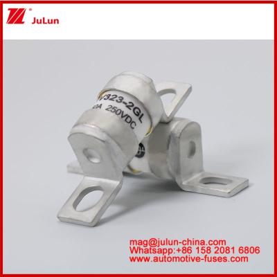 China EV323-2GL 50A DC250VDC Tubular Ceramic Fuse Current Bolted Structure Resistant To Vibration Mechanical Shock EV Or HEV Compact Size High Rated Electric Vehicle for sale