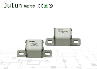Cina Fusibili automobilistici ceramici 750VDC 500A~630A di potere ibrido del veicolo elettrico A4303 in vendita