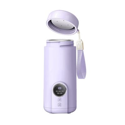 China Copo de água portátil de aço inoxidável de 400W 550ml com botão de tela sensível ao toque à venda