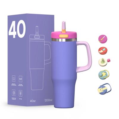 China 304 aço inoxidável PP Material Tipo Copo de água portátil livre de BPA à venda
