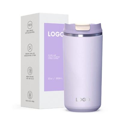 Κίνα 350ml/480ml Κούπα Ζεστού Νερού Ηλεκτρικό Ταξίδι Δωρεάν BPA Αδιάβροχο Προσαρμοσμένο Ατσάλι Ατσάλι Ατμόσφαιρα Απομονωμένη Επαναχρησιμοποιήσιμη Κούπα Καφέ προς πώληση