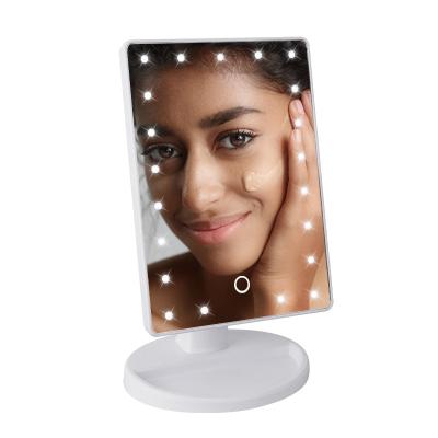 China Modern Lighted Cosmetics Makeup Products Beauty Salon Hollywood Style Makeup Mirror Gmx1605 for sale