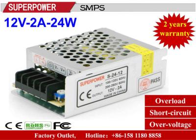 China 3D Printer Driver 12V2A25W single output SMPS with CE DC12V25W full watt Iron Case for LED Lighting Factory Outlet for sale