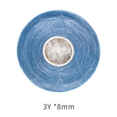 China NEW 1 Finger Roll 0.8cm 3yards Double Sided Adhesive Hair Tape Glue For Hair Extension Hairpiece Glue for sale