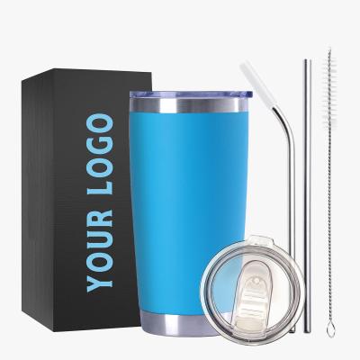 China Caneca de viagem para carro copos isolados de aço inoxidável copos xícaras 20/30 onças à venda