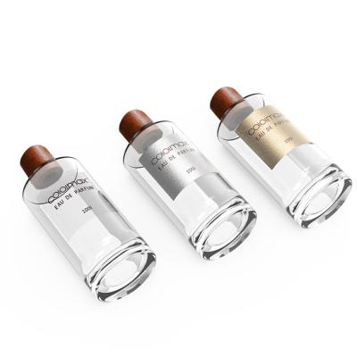 Китай ЛОГОТИП круга SGS флаконов духов стекла Dia 3.5oz Кристл 50mm изготовленный на заказ продается