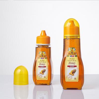 Cina logo su ordinazione semplice di 10.5oz Sugar Syrup Squeeze Bottle 300g 250g in vendita