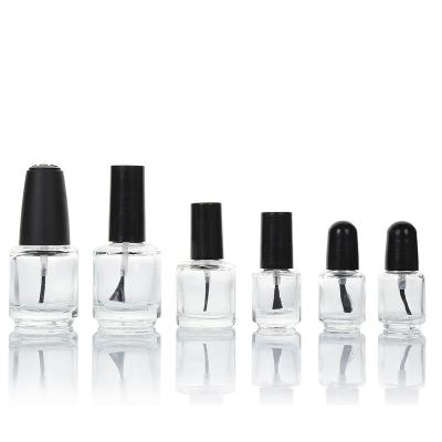 China Garrafa UV vazia 5ml 15ml do verniz para as unhas do gel do OEM com impressão da tela da escova à venda