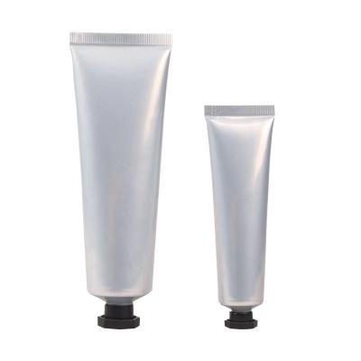 China Dourado de empacotamento cosmético de alumínio do tubo 50ml 200ml laminado à venda