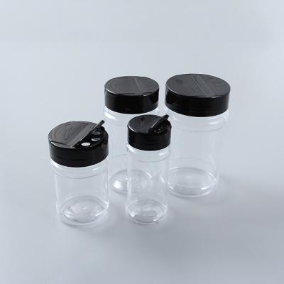 Cina 8 contenitori di condimento di plastica Flip Top della spezia delle bottiglie di Oz 250g 500g in vendita