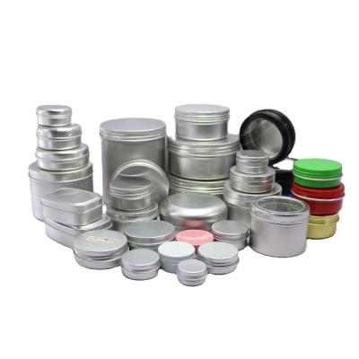 China Lata de latas de alumínio cosmética BPA do frasco 1.76oz 50ml do metal de creme do ODM da vela livre à venda