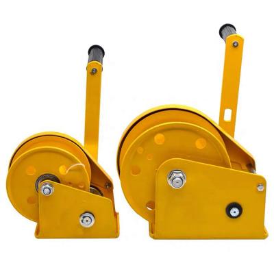 China ATV/UTV portable small light duty 800lbs hand winch mini cable winches for sale