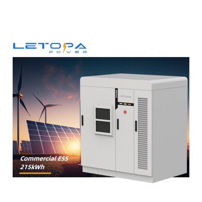 China Electric grid LETOPA UPS 215kWh Lifepo4 280Ah Solar Batteries Solar Energy System for Home Off Grid Full Set 200Kwh Power Station for sale