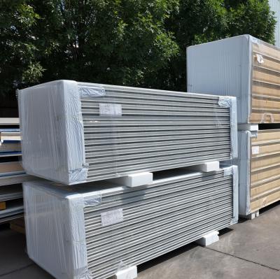 China 50mm/75mm/100mm/150mm/200mm Thickness Fireproof Decorative PU Sandwich Panel for Customer Requirements for sale