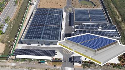 China Panel de techo fotovoltaico de núcleo de lana de vidrio PU para personalización y protección a prueba de fuego en venta