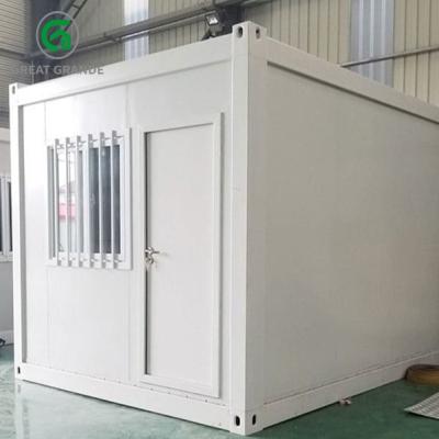 China Prefab Packing House Field Construction Flat Pack Mini Casa Foldable Prefab Homes for sale