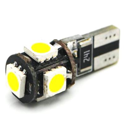 China T10 W5W 194 5SMD5050 Canbus T10 conduziu sem erros, preço barato de T10 5050SMD à venda