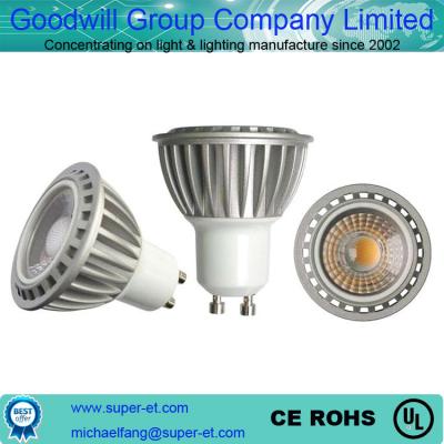 Китай Aluminum COB 3w led spot light warm white 3000k GU10 AC 85-265V продается