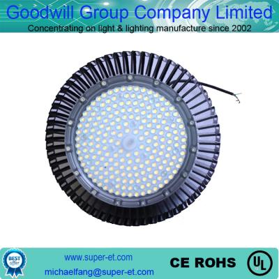 Китай China made Meanwell power driver chips IP65 round black aluminum led high bay light продается