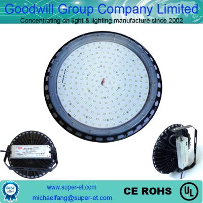 Китай Meanwell power driver chips 3030SMD IP65 round black aluminum led high bay lamp street light продается
