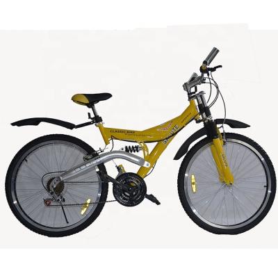 China Cheap Price Good Quality 24 Steel 26 Inch 21/24 Speed Bicycle Frame Damping Off Road MTB Mountain Bike High Carbon Steel Bicycle for sale