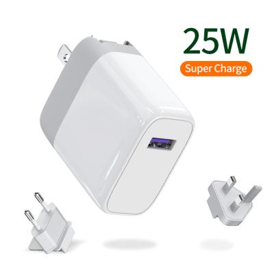 China GOOD-SHE QIHANG OEM Wall Adapter Super High Speed QC 3.0 25w USB Portable USB Adapter for sale