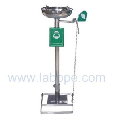 Chine Station de collyre de secours de SHE150S-Stand, SS304, couleur : Jaune, rouge, vert à vendre