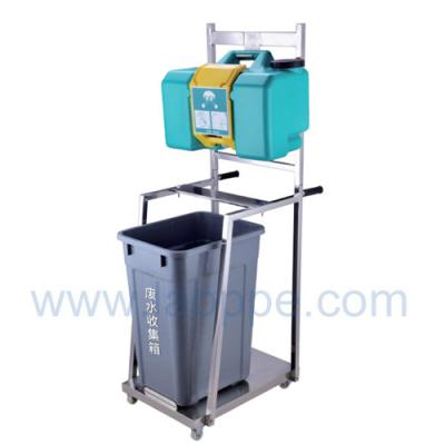 China La gravedad de la fábrica 30L de China de la marca de SH8GT-Techsafe actuó lavado del ojo con el carro del trooley que 8 galones resuelven ANSI Z358.1-2009 en venta