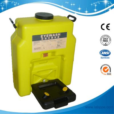 China La gravedad de la estación del lavado del ojo de SH53L-portable actuó el lavado del ojo, ANSI de 16 galones que Z358.1-2014 mojan lavado del ojo de la emergencia de la ducha en venta