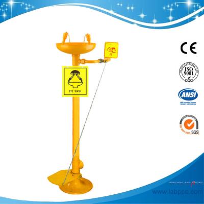 Chine SH711BF-G.I.eye wash,safety eye wash with foot pedal eye wash techsafe shower and eye wash ANSI Z358.1 à vendre