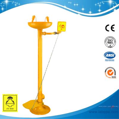 Chine SH711BF-Stand eye wash Erect safety eye wash made of G.I.meets ANSI à vendre