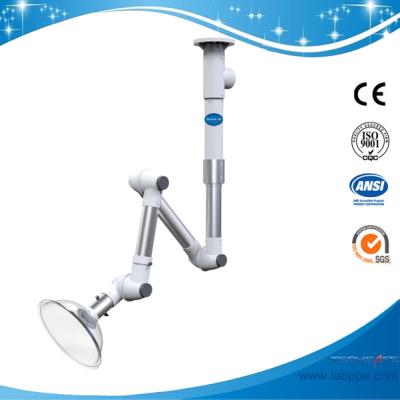 China La extracción del gas de soldadura del extractor del humo del laboratorio del panel del montaje del brazo de la extracción del humo de SHP83-flexible arma sealin del brazo del humo en venta