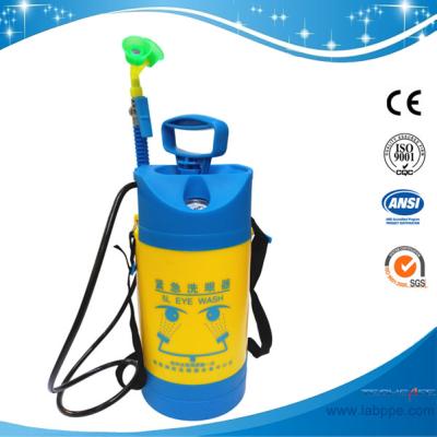 China Lavado portátil del ojo de la estación del lavado del ojo de SH782-emergency, lavado del ojo del techsafe 5L ANSI portátil Z358.1-2014 del lavado del ojo de 5 litros en venta