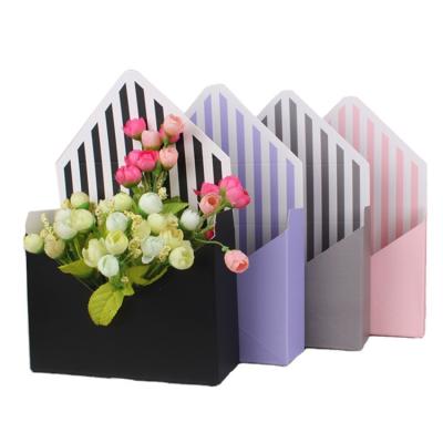 China Gift & Hot Sale Craft Envelope Flower Boxes Gift Letter Flower Box Flower Packaging For Florist Boxes Logo Printing Custom for sale