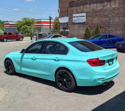 China Car Wrap Blue Gloss Wrap Vinyl For Cars 8.0mil TPU PPF Colours for sale