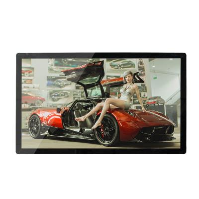 China Indoor Wall Mount Digital Signage 15.6 Inch Totem Wall Mount Announcement Kiosk Player Touch Screen Advertising LCD Panel for sale
