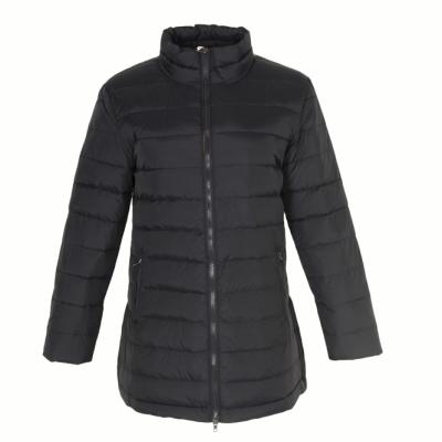 China Fashion wholesale inventory raincoat outwear winter to keep warm ladies long coats bottom stripper jacket for sale