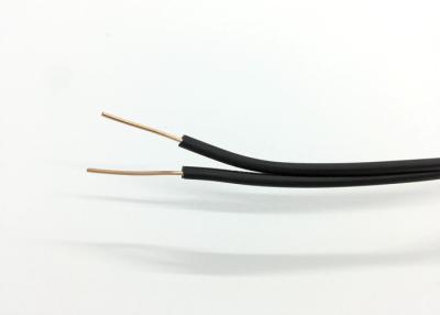 Chine PE en acier plaqué de cuivre de fil de baisse de téléphone du câble 2Core 0.9mm de télécom extérieur à vendre