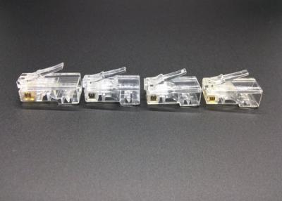 Chine Connecteur d'insertion plaqué par or modulaire d'UTP CAT5E 3U 8P8C 3Pierced de la prise RJ45 à vendre