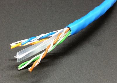 Chine Le câble LAN De réseau UTP Cat6 4 appareille l'aluminium plaqué de cuivre de 23AWG CCA dans le boitier d'accès de 305m à vendre