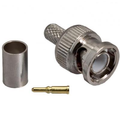 Chine Type visuel de cuir embouti de connecteur de télévision en circuit fermé de caméra masculine de moniteur de BNC pour l'adaptateur RG59 coaxial à vendre